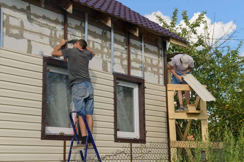 Renovated Siding on Residential Home